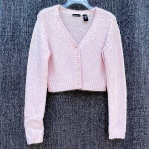 Pink knit sweater, Moda International